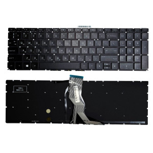 Клавіатура HP Pavilion 15-AB, 15-AK, 15-AU, 15-AR, 15-AQ, 15-AW, 15-BC, 15-RA, 17-AB, 17-G, Чорна, з підсвіткою