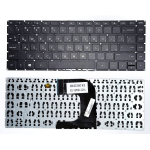 Клавіатура HP 240 G4, 245 G4, 245 G5, 246 G4, 340 G3, 340 G4 Чорна, HP Pavilion 14-AC, 14-AD без підсвітки