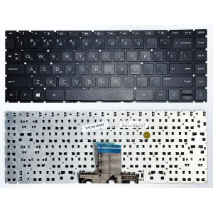 Клавіатура HP Pavilion 14-BD, 14-CB, 14-CC, 14-CD, 14-CE,14-CK, 14-CM, 14-CF Чорна, без підсвітки