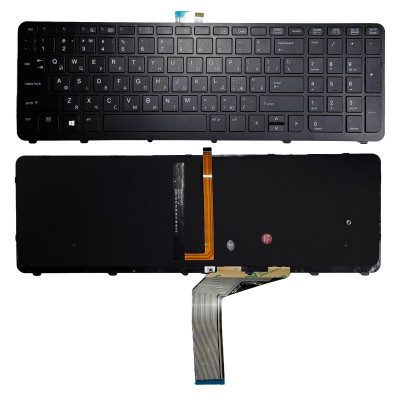 Клавіатура HP ZBook 15 G1, 15 G2 HP ZBook 17 G1, 17 G2, з підсвіткою