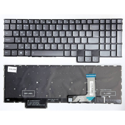 Клавіатура Lenovo LOQ 15APH8, 15IRH8, LOQ 16APH8, 16IRH8, Legion Slim 5 16APH8, з підсвіткою