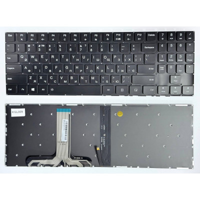 Клавіатура Lenovo Legion Y520-15IKBN, Y520-15IKBA, Y520-15IKBM, R720-15IKBN, R720-15IKBM, Y720-15IKB, Black, з підсвіткою