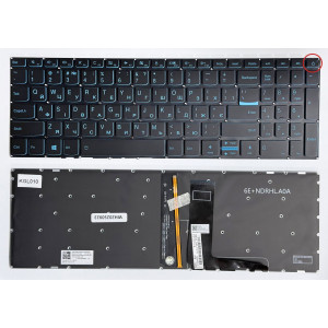 Клавіатура Lenovo IdeaPad Gaming L340-15IRH, L340-17IRH Lenovo IdeaPad 320-15ABR, 320-15AST, 320-15IAP, Blue з підсвіткою