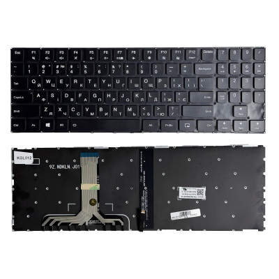 Клавіатура Lenovo Legion Y7000-2019, Legion Y7000P-2019,Legion Y540-17IRH, Y530, Y530P Black з підсвіткою
