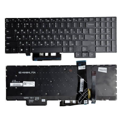 Клавіатура Lenovo Legion Y7000P, Y7000, R7000 2022, Legion R9000P, Y9000P 2022, Black, з підсвіткою RGB