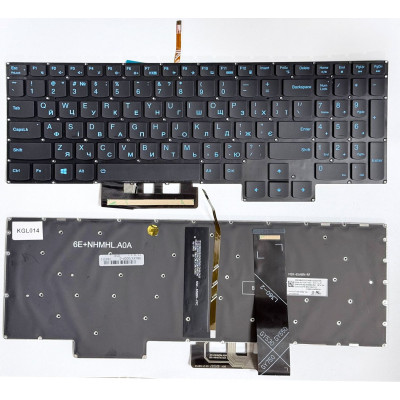 Клавіатура Lenovo Legion Y7000P 2022, 5 16ACH6H, 5 17ACH6H, Legion 5 15ARH05, 5 15ARH05H, Blue з підсвіткою