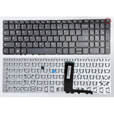 Клавіатура Lenovo IdeaPad 330S-15IKB, 330S-15AST, Lenovo V130-15IKB, V15 G1-IML, powerButton, B-class, без підсвітки