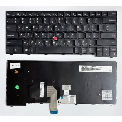 Клавіатура Lenovo ThinkPad L440, L450, L460, L470 ThinkPad T440, T440P, T450, T440S, T460 без підсвітки