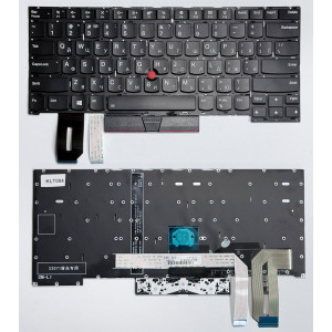Клавіатура Lenovo ThinkPad T490S, ThinkPad T495S, ThinkPad T14s з підсвіткою