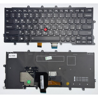 Клавіатура Lenovo Thinkpad X230, X230S, X240, X240S, X240I, Thinkpad X270 з підсвіткою