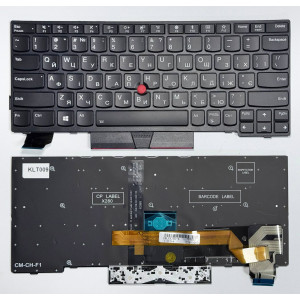 Клавіатура Lenovo ThinkPad X280, X390, X395, ThinkPad X13 Gen 1, L13 Yoga Gen 2 з підсвіткою