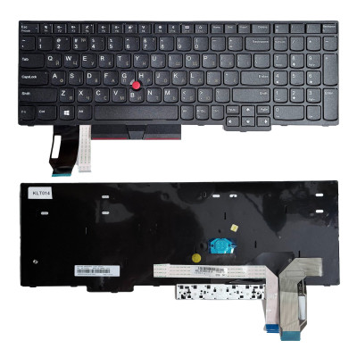 Клавіатура Lenovo Thinkpad T580S, E580, L580, E585, T590, E590, E595, P52, P53, P72, P73 без підсвітки