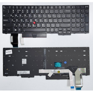 Клавіатура Lenovo Thinkpad T580S, E580, L580, E585, T590, E590, E595, P52, P53, P72, P73 з підсвіткою