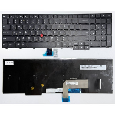 Клавіатура Lenovo ThinkPad E531, E540, E540p, T540, T540p, W550s, L540, L560 без підсвітки