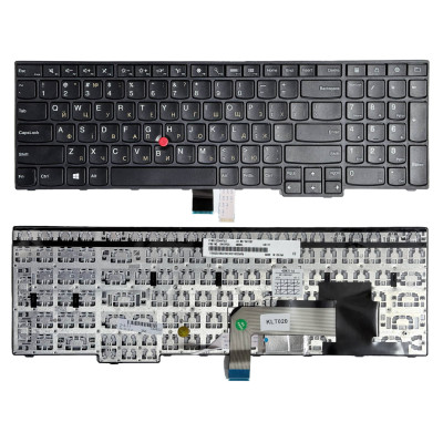 Клавіатура Lenovo ThinkPad E565, E560, E550c, E560p, E555, E550 без підсвітки