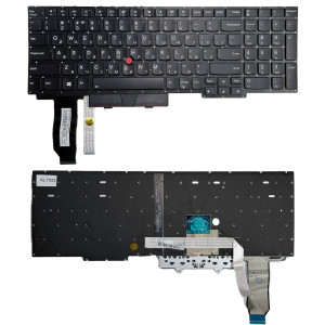 Клавіатура Lenovo ThinkPad E15 Gen1, E15 Gen2, ThinkPad R15, F10 bluetooth, з підсвіткою