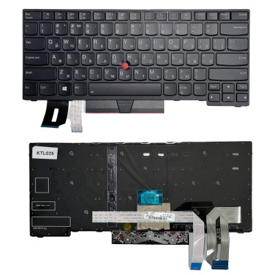 Клавіатура Lenovo ThinkPad T480S, T490, T495, T14 gen 2 з підсвіткою