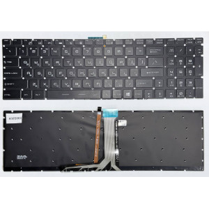Клавіатура MSI GT62, GT72, GS60, GS70, WS60, GE62, GE72, GL62, GL72, GP72 з підсвіткою RGB