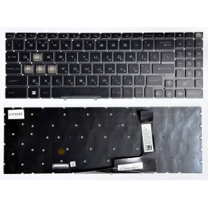 Клавіатура MSI Vector GP78HX, GP68, MSI Raider GE68HX, GE78HX, Stealth GS77 з підсвіткою RGB