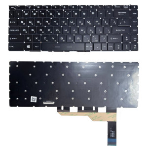 Клавіатура MSI GE66, GE66 Raider 10SF, GS66 Stealth 10SE, MS-16V1, GP66 з підсвіткою RGB