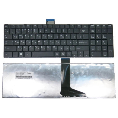 Клавіатура Toshiba Satellite (C850, C855, C870, C875, L850, L855, L870, L875, P870, P875) Black, (Black Frame)