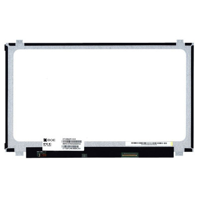 Матриця для ноутбука 15,6 ", Slim (тонка), 40 pin (знизу справа), 1366x768, LED, глянцевий, BOE-Hydis