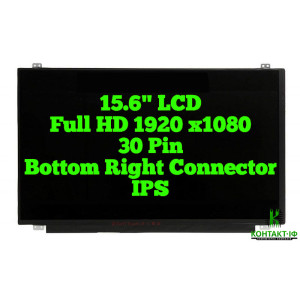 Матриця б/в для ноутбука 15.6" 1920x1080 Slim LED 30pin (знизу справа) eDP, N156HGA-EAB REV.C3