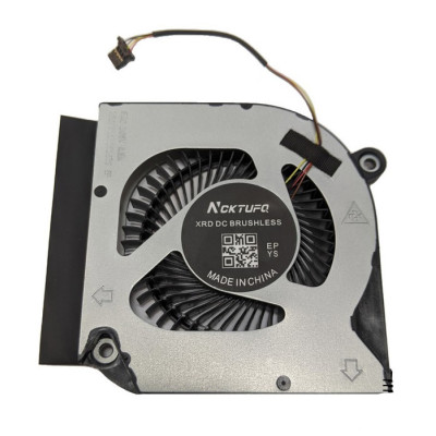Вентилятор (кулер) CPU для Acer Nitro 5 AN515-44, AN515-45, AN515-55, AN515-56, AN515-57, AN517-41, AN517-52, Predator Helios 300 (5V-0.5A)