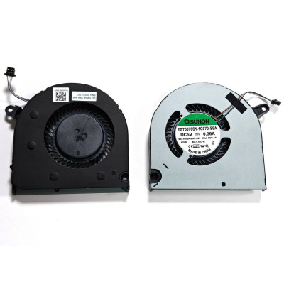 Вентилятор (кулер) GPU для DELL G3 3590, G5 5500 (DFS5K12214161B) orig