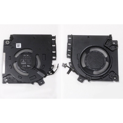 Вентилятор (кулер) CPU 1 для Dell Alienware M15 R2, X15 R1 orig (5V-0.5A)