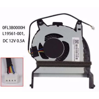 Вентилятор (кулер) CPU для міні ПК HP Elitedesk 800 G3 G4 405 G4 705 G5 12V 4pin (L19561-001)
