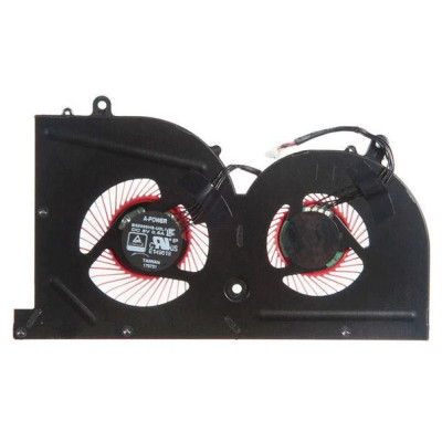 Вентилятор (кулер) GPU для MSI Stealth Pro GS62, GS63, GS73, MS-16K2, MS-17B1, 5V 0.5A 4pin (BS5005HS-U2L1)