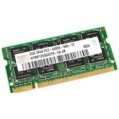 Оперативна пам'ять SO-DIMM Hynix 2Gb DDR2 800MHz (HYMP125S64CP8-S6 AB)