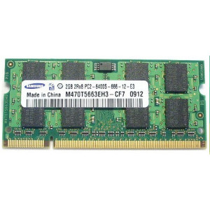 Оперативна пам'ять SO-DIMM Samsung 2Gb DDR2 800MHz (M470T5663EH3-CF7)