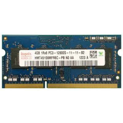 Оперативна пам'ять SO-DIMM Hynix DDR3 4Gb 1600Mhz Pc3-12800s (HMT451S6BFR8C-PB)
