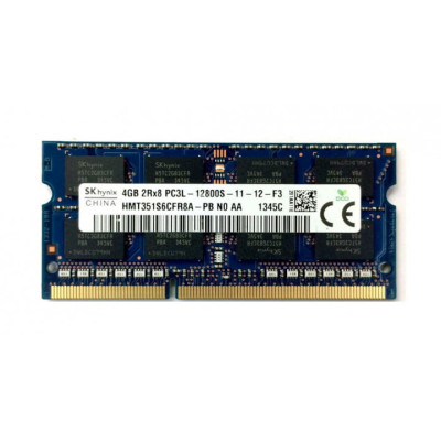 Оперативна пам'ять SO-DIMM Hynix 4Gb DDR3L 1600MHz (HMT351S6CFR8A-PB)