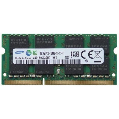 Оперативна пам'ять б/в SO-DIMM Samsung 8Gb DDR3L 1600MHz (M471B1G73QH0-YK0)