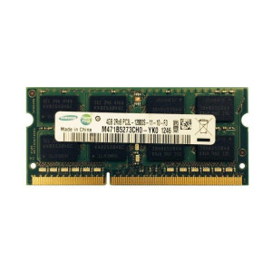 Оперативна пам'ять SO-DIMM Samsung 4Gb DDR3L 1600MHz (M471B5273CH0-YK0)