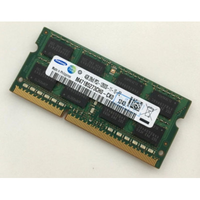 Оперативна пам'ять SO-DIMM Samsung DDR3 4Gb 1600Mhz PC-12800 (M471B5273DH0-CK0)