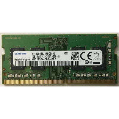 Оперативна пам'ять SO-DIMM Samsung 4Gb DDR4 2400MHz (M471A5244CB0-CRC)