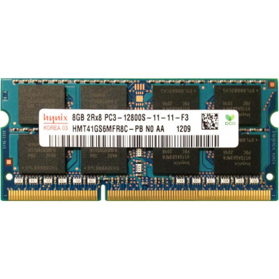 Оперативна пам'ять SO-DIMM Hynix 8Gb DDR3 1600MHz (HMT41GS6MFR8C-PB)