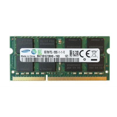 Оперативна пам'ять б/в SO-DIMM Samsung 8Gb DDR3L 1600MHz (m471b1g73db0-yk0)