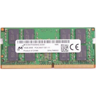 Оперативна пам'ять б/в SO-DIMM Micron 16Gb DDR4 2400MHz (MTA16ATF2G64HZ-2G3E1)