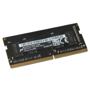 Оперативна пам'ять SO-DIMM Micron DDR4 4Gb 2133Mhz PC4-2400 (MTA4ATF51264HZ)