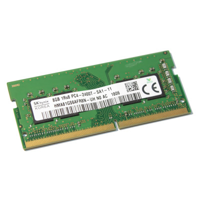 Оперативна пам'ять б/в SO-DIMM Hynix 8Gb DDR4 2400MHz (HMA81GS6AFR8N-UH)