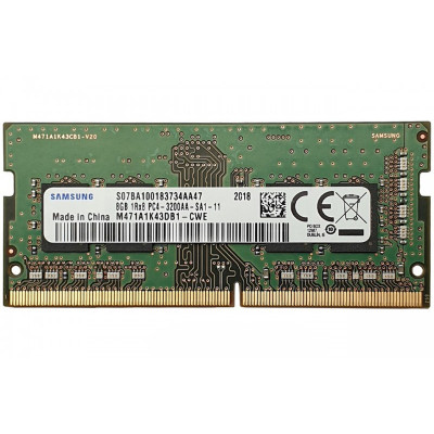Оперативна пам'ять б/в SO-DIMM Samsung 32Gb DDR4 3200MHz (m471a1k43db1-cwe)