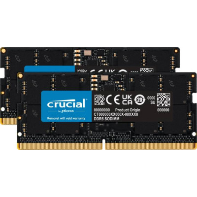 Нова оперативна память Crucial DDR5 32GB 5600MHz (CT2K16G56C46S5 KIT 2x16GB)
