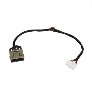 Розєм, гніздо Lenovo з шлейфом usb/square tip (11.0x4.5mm+pin) (DC30100LG00, DC30100LD00)