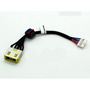 Розєм, гніздо Lenovo (PJ207) з шлейфом usb/ square tip (11.0x4.5mm +pin)