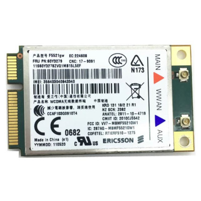 3G модуль Ericsson F5521GW